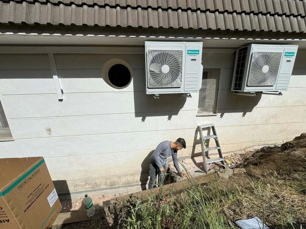 Sistema de ventilación instalado